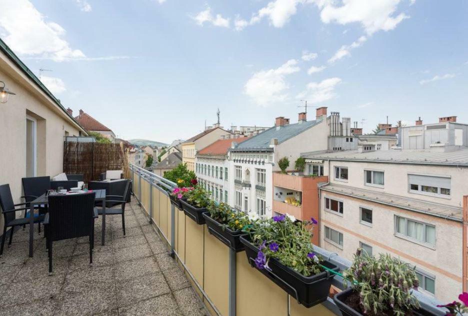 Apartment Visit Vienna Roof Terrace Morning Sun Exteriör bild